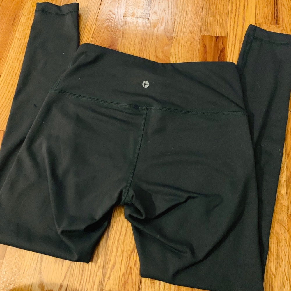 Green workout legging